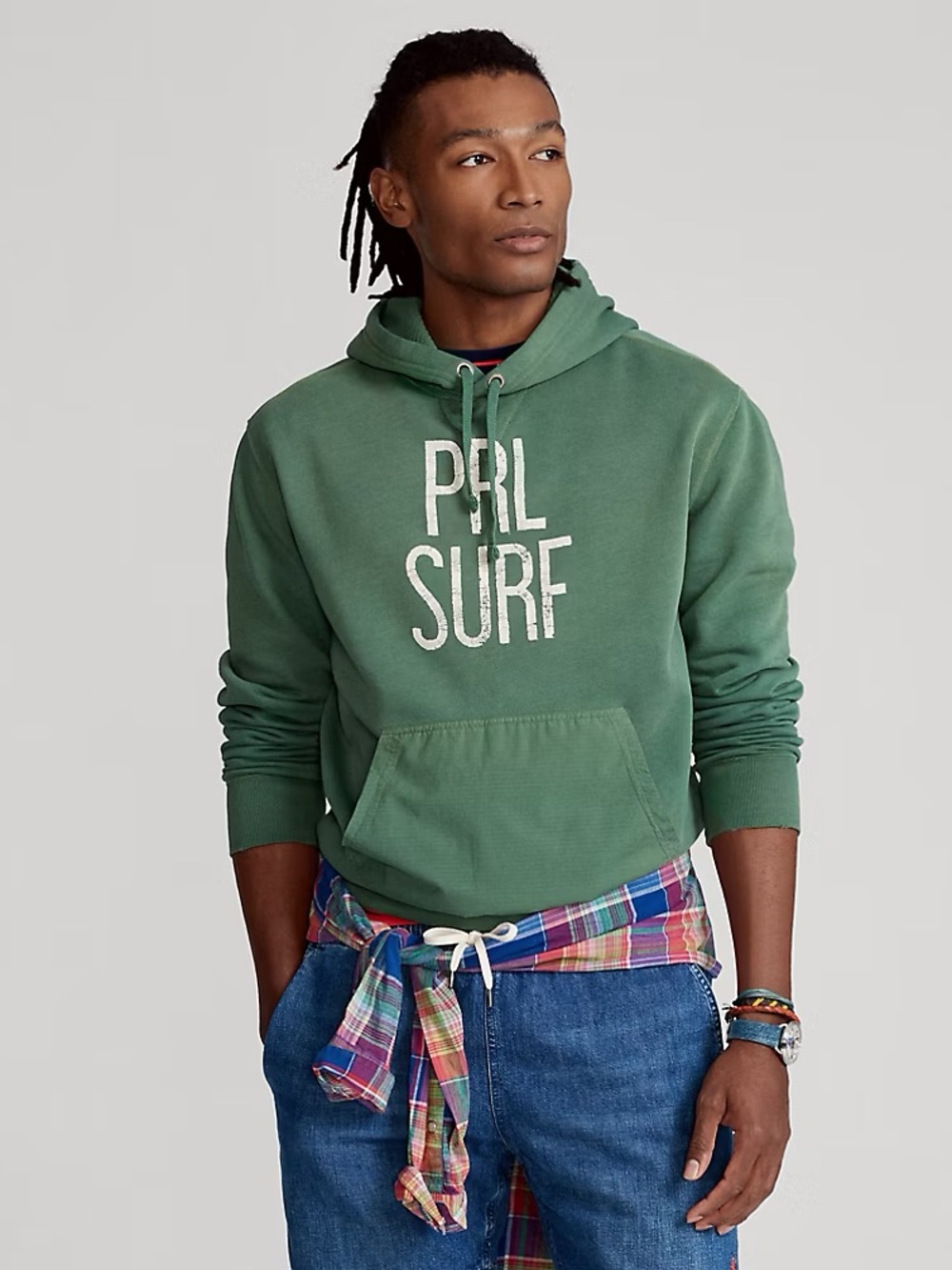 Polo by Ralph Lauren Green PRL SURF Fleece Hoodie